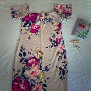 Brand new Charlotte Russe Floral Midi Dress- NWT